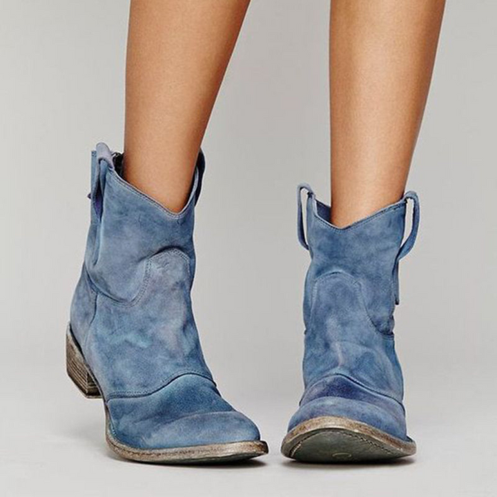 Boots for Women | Ankle-height Western Pull Tabs