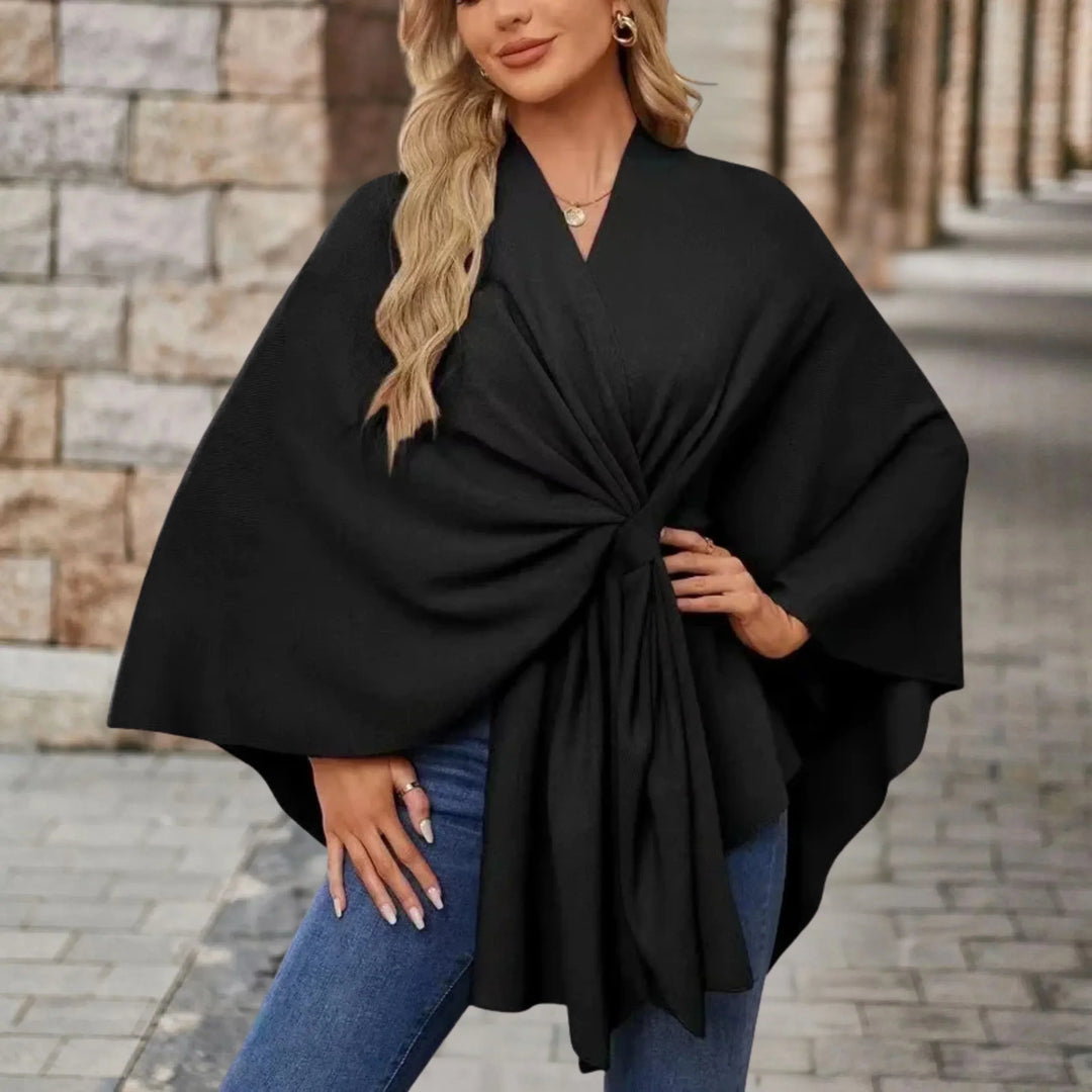 Women’s Poncho | Draped Wrap Style