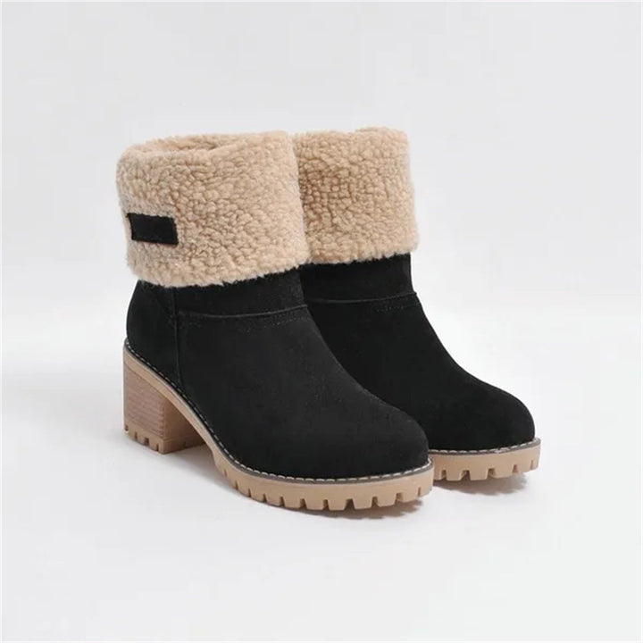 Boots for Women | Faux Shearling Cuff Ankle Style
