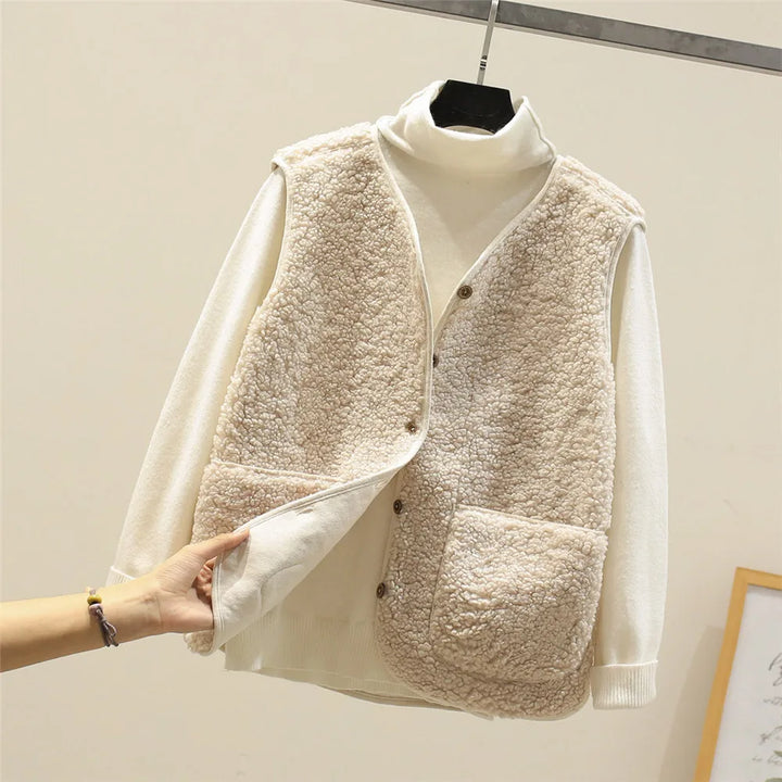 Women’s Outfit Set | Matching Vest and Long-sleeve Tops