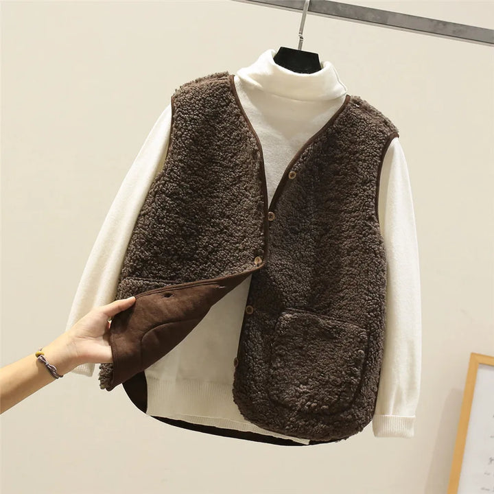 Women’s Outfit Set | Matching Vest and Long-sleeve Tops