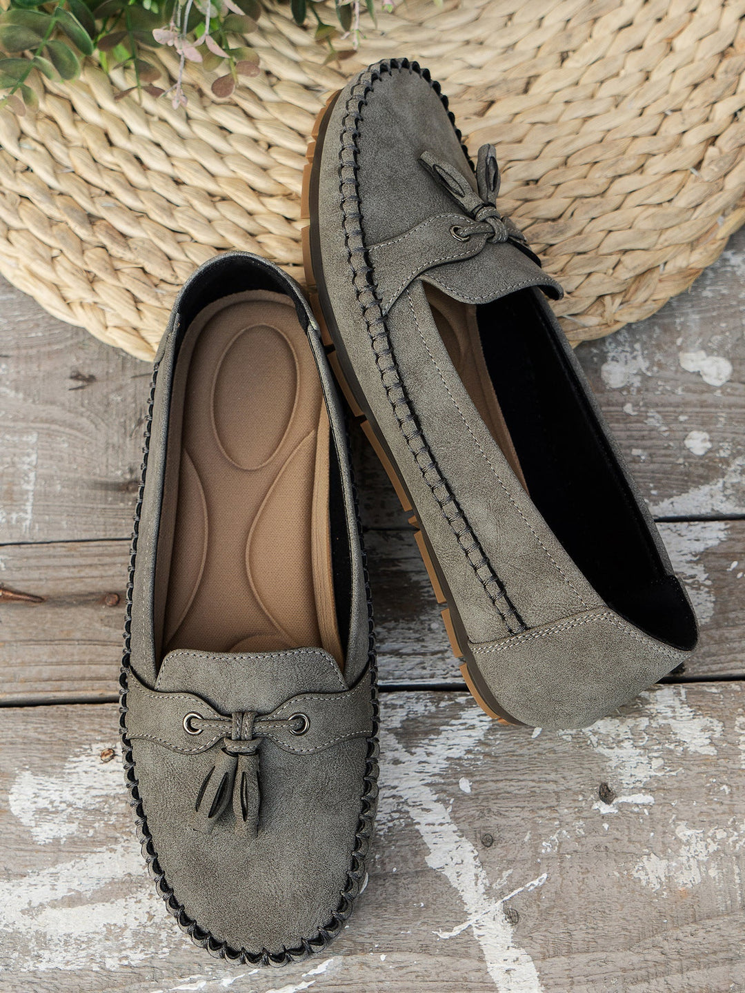 Loafers For Women | Tassel Closed Toe