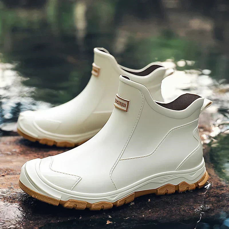 Boots For Women | Ankle Pull-On Lug Sole Closed Toe
