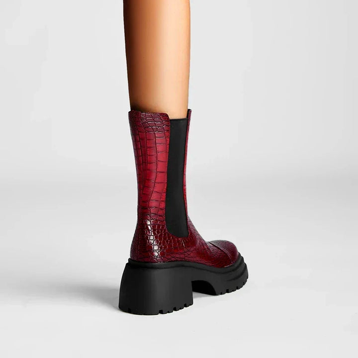 Boots For Women | Pull-On Ankle Boot With Lug Sole