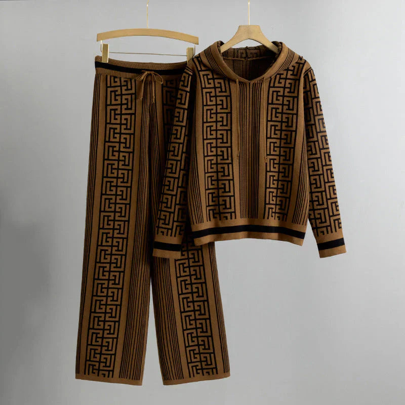 Women’s Two Piece Set | Hooded Long Sleeve