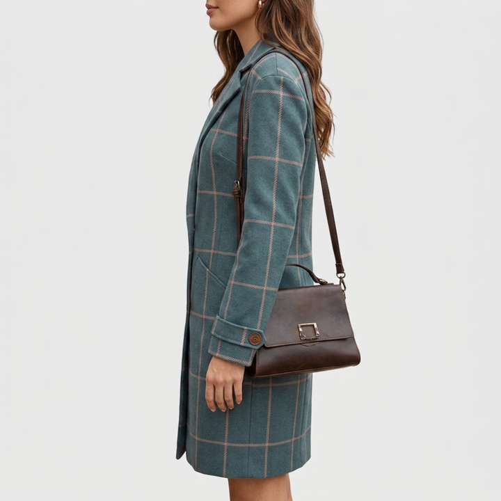 Women’s Coat | Longline Button Front