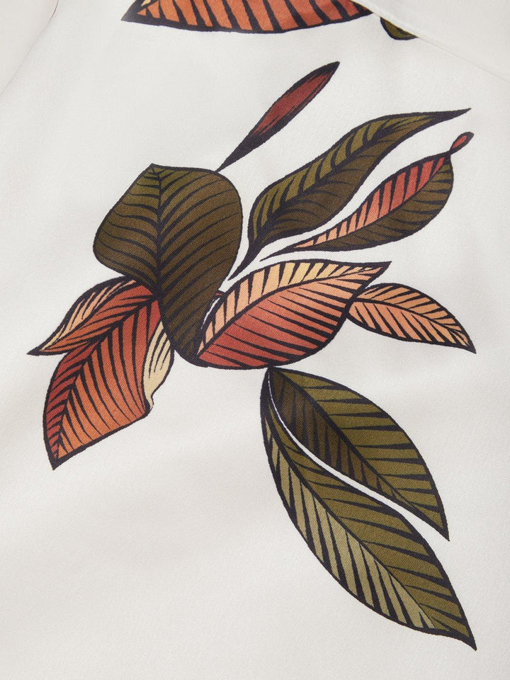 Women’s Dress | Printed Wrap Tie Waist